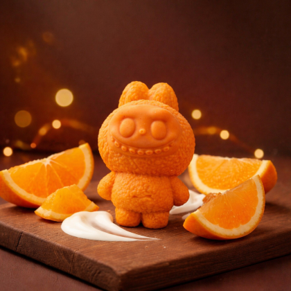 ШОКОЛАДОВО ЛАБУБУ LABUBU ПОРТОКАЛ И ЛОТУС 85гр