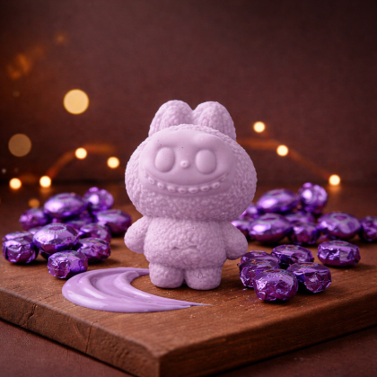 ШОКОЛАДОВО ЛАБУБУ LABUBU ВИОЛЕТКА 85гр