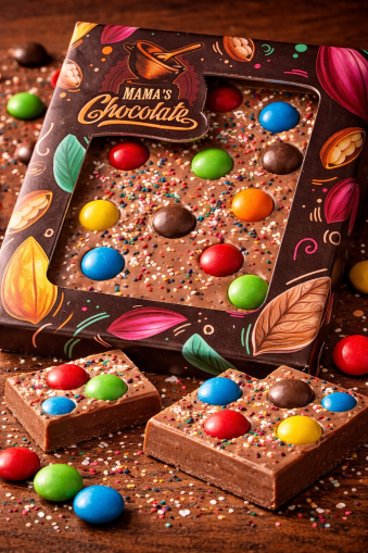 БЕЛГИЙСКИ МЛЕЧЕН ШОКОЛАД ШОКОЛАД С ММ