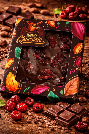 БЕЛГИЙСКИ МЛЕЧЕН ШОКОЛАД С БОРОВИНКА