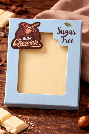 БЕЛГИЙСКИ БЯЛ ШОКОЛАД  БЕЗ ЗАХАР  ЗА ДИАБЕТИЦИ